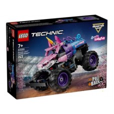 LEGO Technic 42220 Monster Jam Sparkle Smash z motorjem na poteg